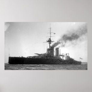 Poster HMS Audacieux