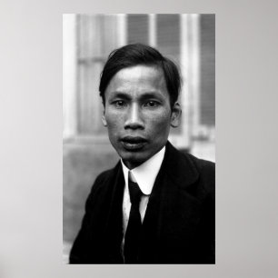 Poster Ho Chi Minh Nguyen Ai Quoc Portrait 1921