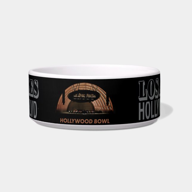 Poster Hollywood Blvd. écuelle pour animaux (Devant)