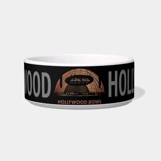 Poster Hollywood Blvd. écuelle pour animaux (Devant)