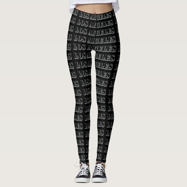 Poster Hollywood Blvd. Leggings pour femmes (Devant)