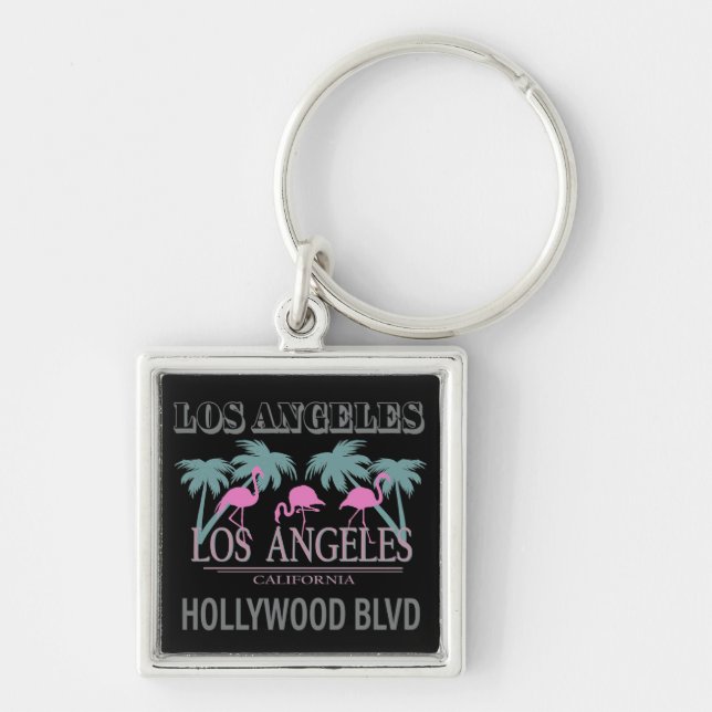 Poster Hollywood Blvd. Porte-clés (Devant)