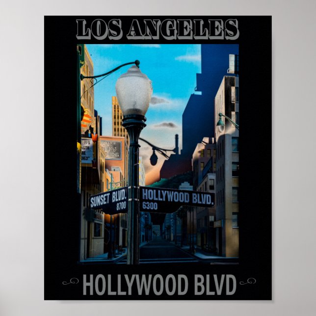 Poster Hollywood Blvd. Poster (Devant)