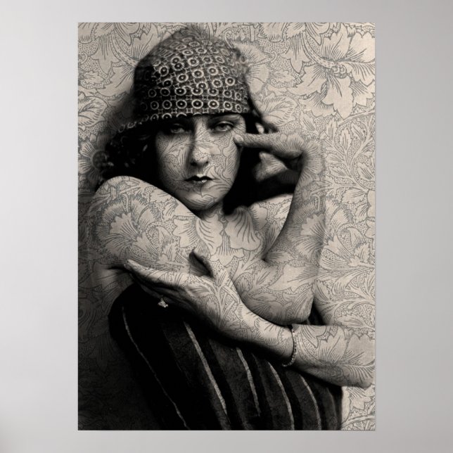 Poster Hollywood Vintage Gloria (Devant)