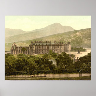 Poster Holyrood Palace, Édimbourg, Écosse