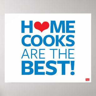 Poster Home Cooks Are The Best