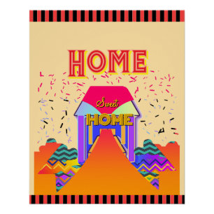 Poster Home Sweet Home