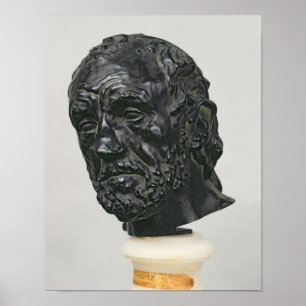 Poster Homme avec un noeud cassé, 1865