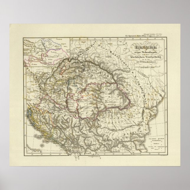 Poster Hongrie (Devant)