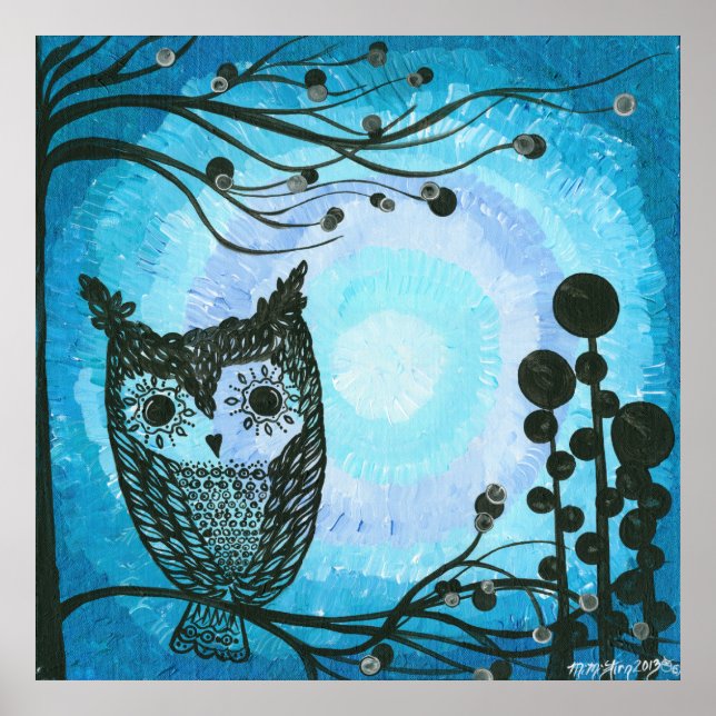 Poster Hoolandia (c) 2013 - Chouette de contraste 02 (Devant)