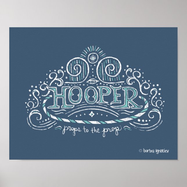 Poster Hooper 11x14 (Devant)