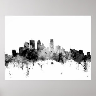 Poster Horizon de Minneapolis Minnesota