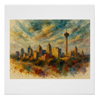 Poster Horizon de San Antonio,