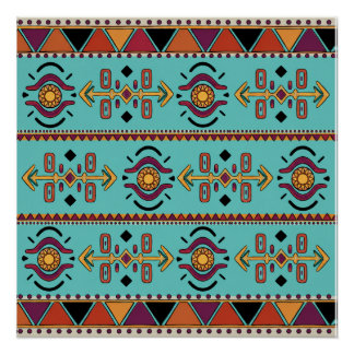 Poster Horizon Turquoise