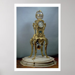 Poster Horloge astronomique des passagers réalisée par Ja