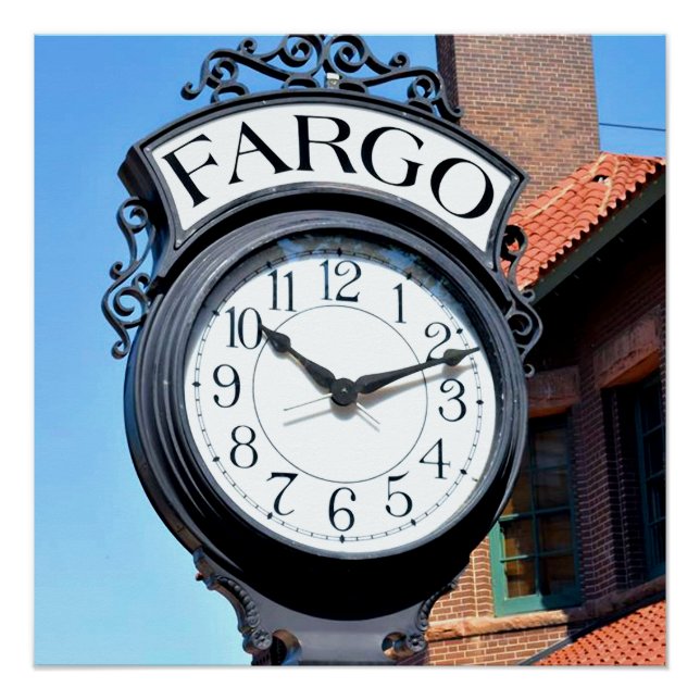 Poster Horloge du fret (Devant)