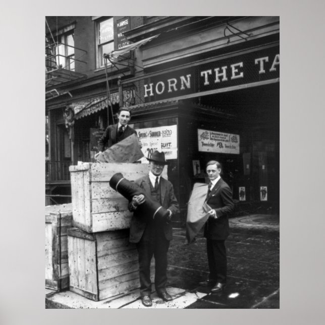 Poster Horn the Tailor, années 1920 (Devant)