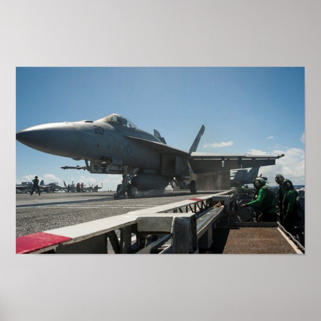 Poster Hornet F/A-18C (Devant)