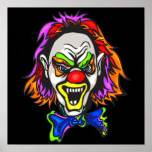 Poster Horrid Evil Clown