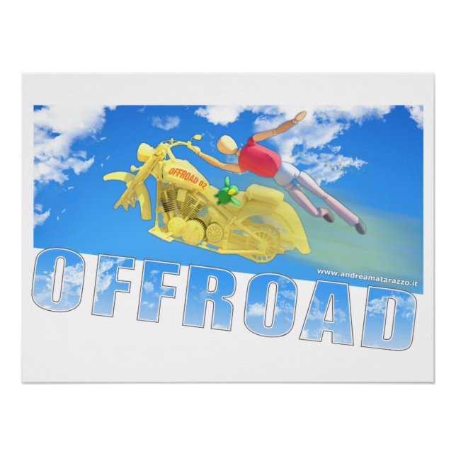 Poster Hors route - 02 Glossy (Devant)