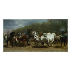 Poster Horse Fair (Equine Art)