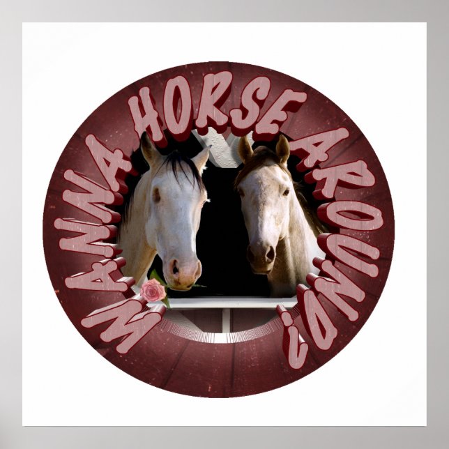 Poster Horse Lovers (Devant)