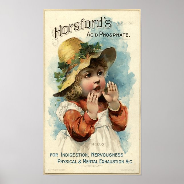 Poster Horsford - 1898 (Devant)