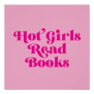 Poster Hot Girls Lire des livres