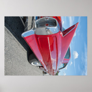 Poster hot rod 1962 de Cadillac de classique