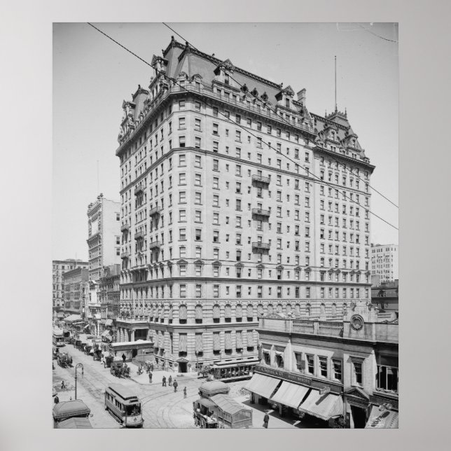 Poster Hotel Manhattan (Devant)