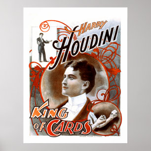 Poster Houdini - King of Cards