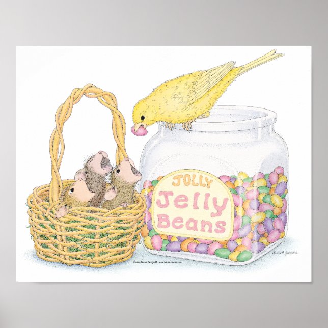 Poster House-Mouse Designs® - Wall Art (Devant)