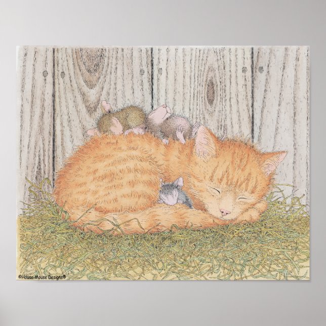 Poster House-Mouse Designs® - Wall Art (Devant)