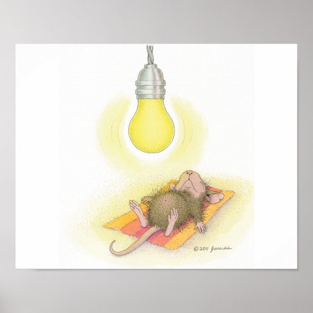 Poster House-Mouse Designs® - Wall Art (Devant)