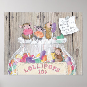 Poster House-Mouse Designs® - Wall Art