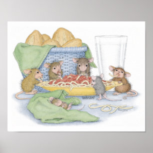 Poster House-Mouse Designs® - Wall Art