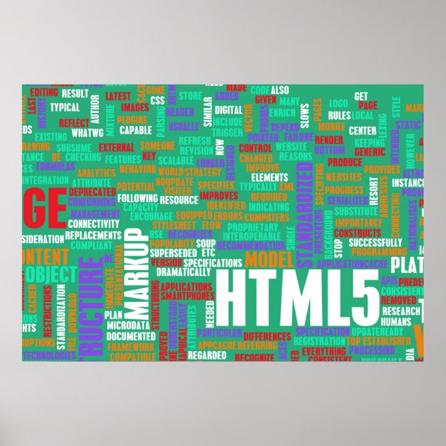 Poster HTML 5 ou HTML5 (Devant)