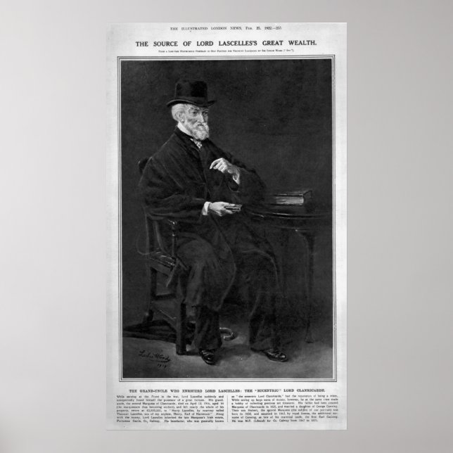 Poster Hubert George de Burgh-Canning (Devant)