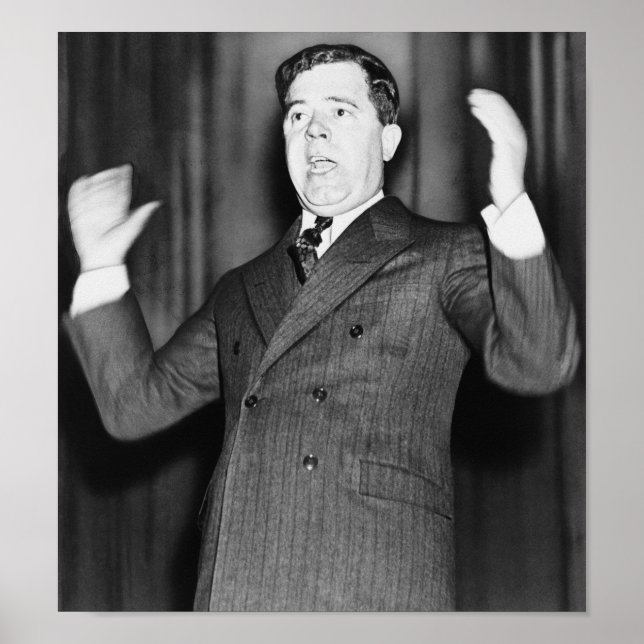 Poster Huey P. Long - Le Kingfish (Devant)