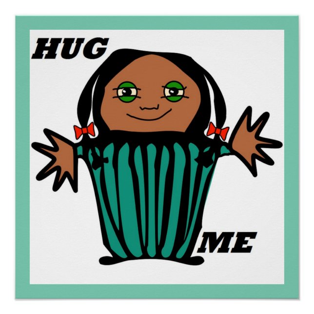 POSTER HUG ME (Devant)