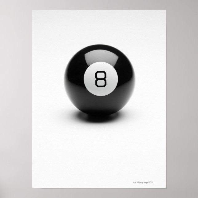 Poster Huit boules (Devant)