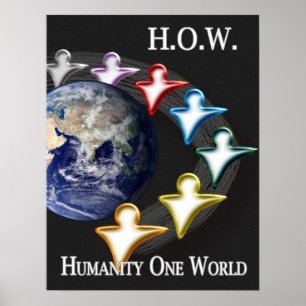 Poster Humanity One World