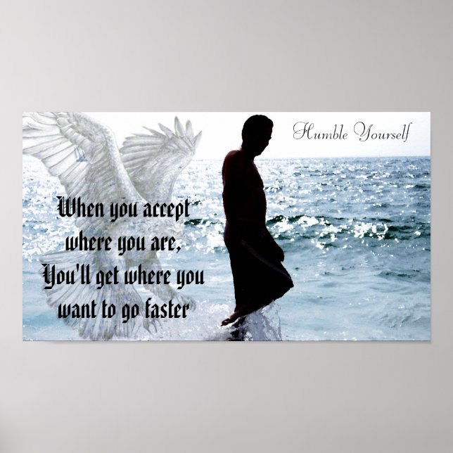 Poster Humble toi-même_ (Devant)