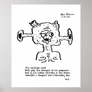 Poster humoristique bien lu Freak 12-10-22