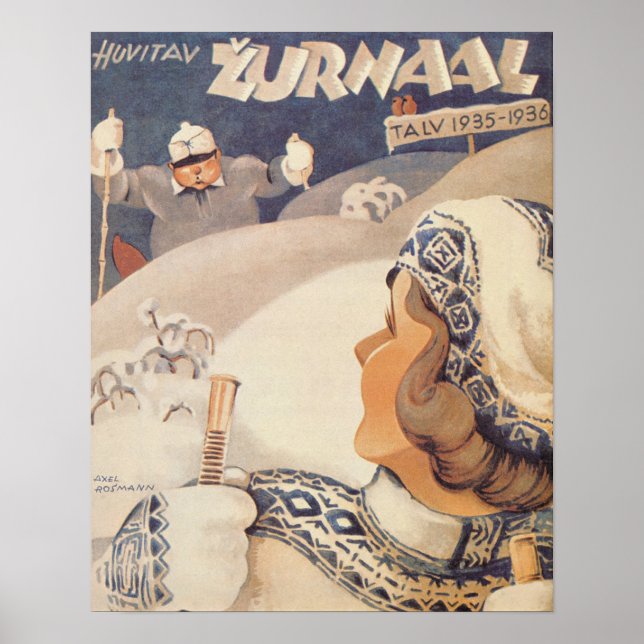 Poster Huvitav Zurnaal (Devant)