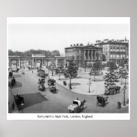Hyde Park, Londres, Angleterre des années 1900