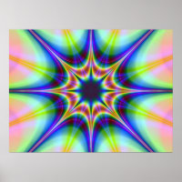 Poster hypnotique de trou noir