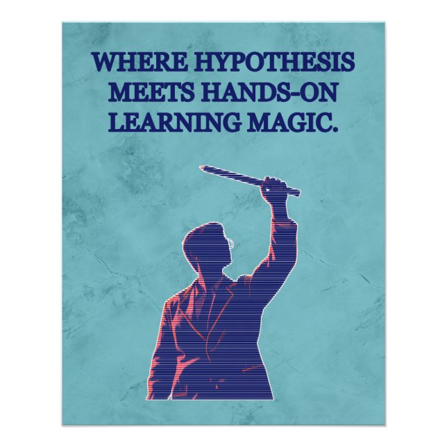 Poster Hypothesis Meets Hands-On Learning Science Magic (Devant)