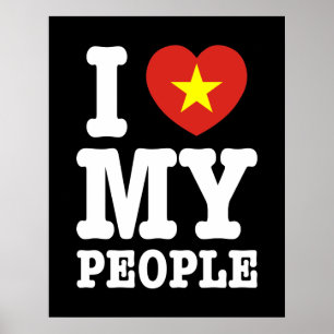 Poster I Heart (Love) My Viet People