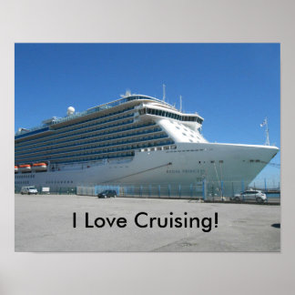 Poster I Love Cruising